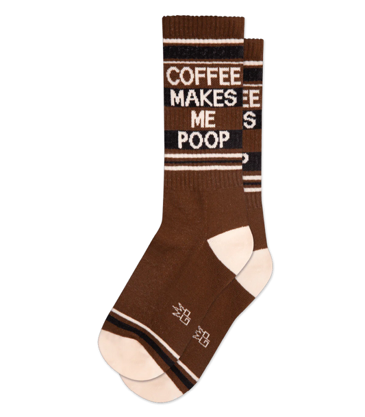 Coffee Makes Me Poop Unisex Socks