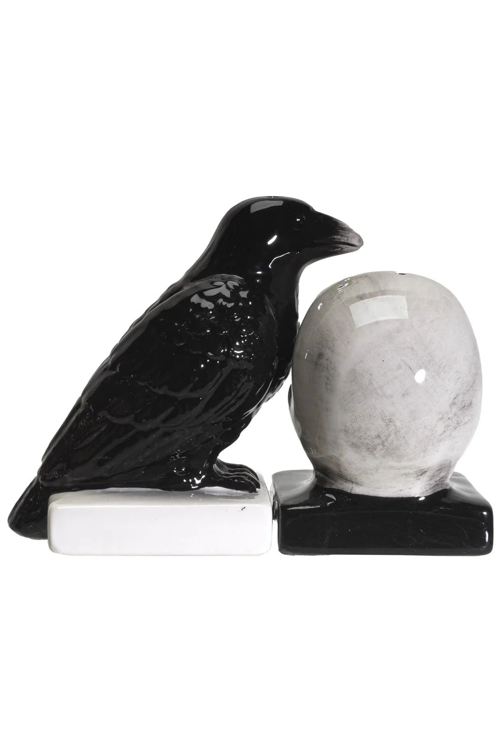 Quoth The Raven Salt + Pepper Shaker