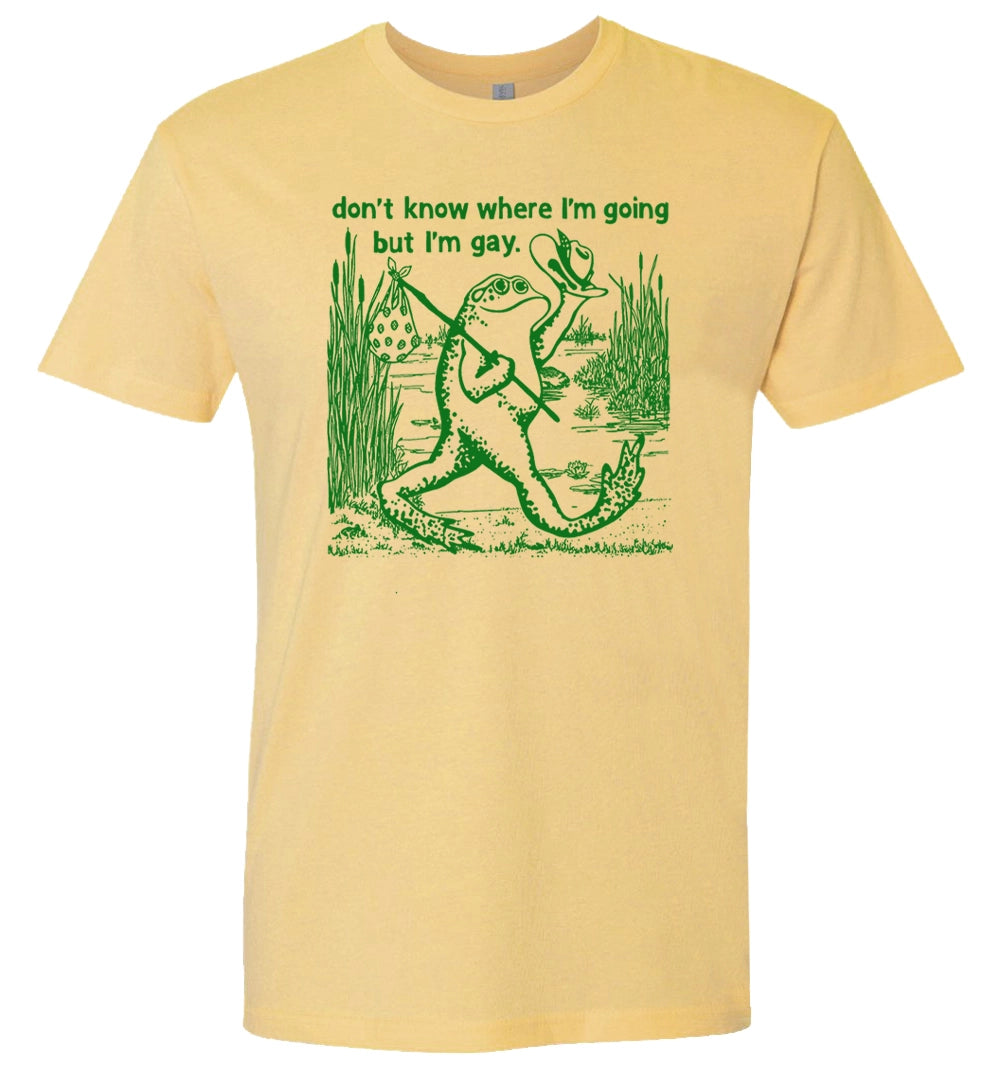 Gay Frog Retro Graphic Tee