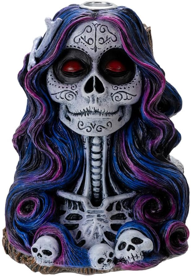 Day of The Dead Backflow Incense Burner