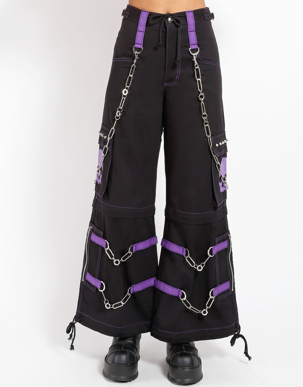 Tripp NYC Skull Zip Pant