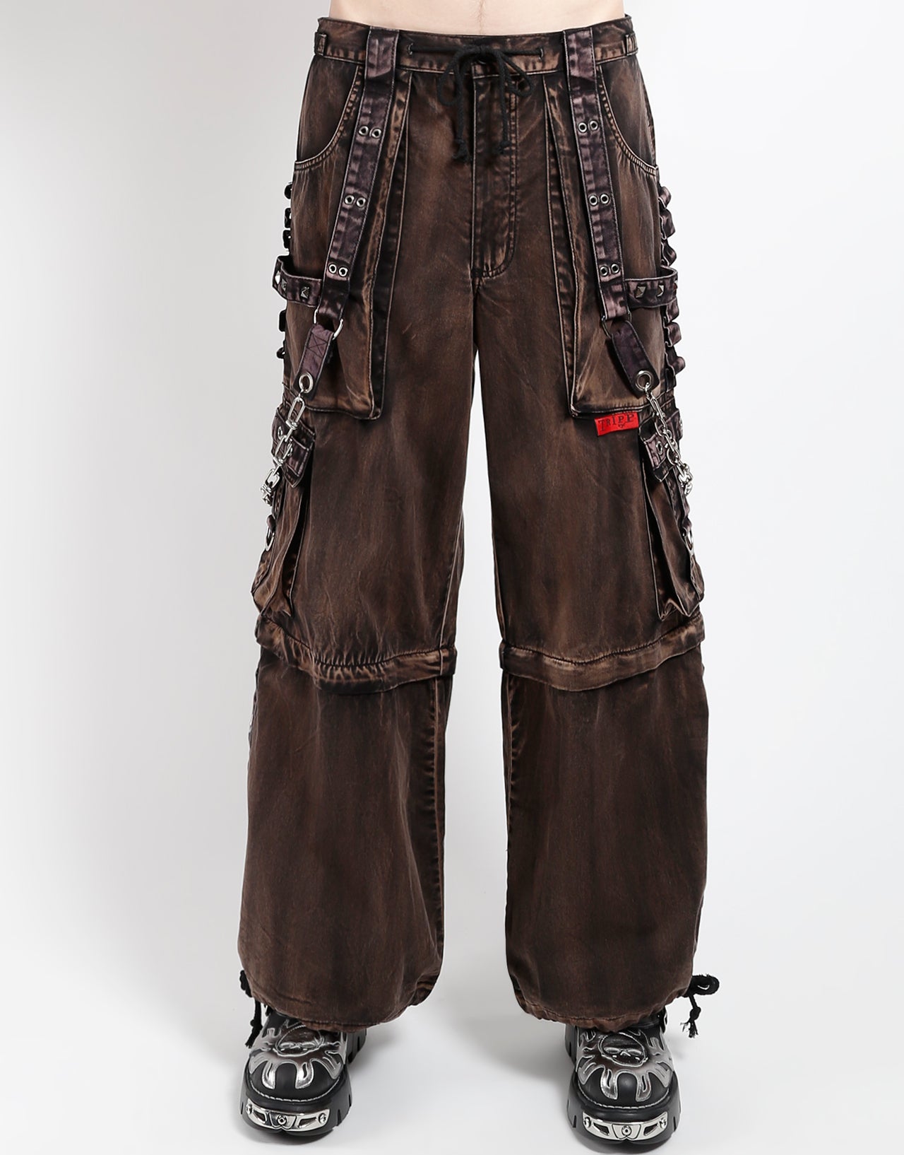 Tripp NYC Jungleland Black Steam Wash Pant