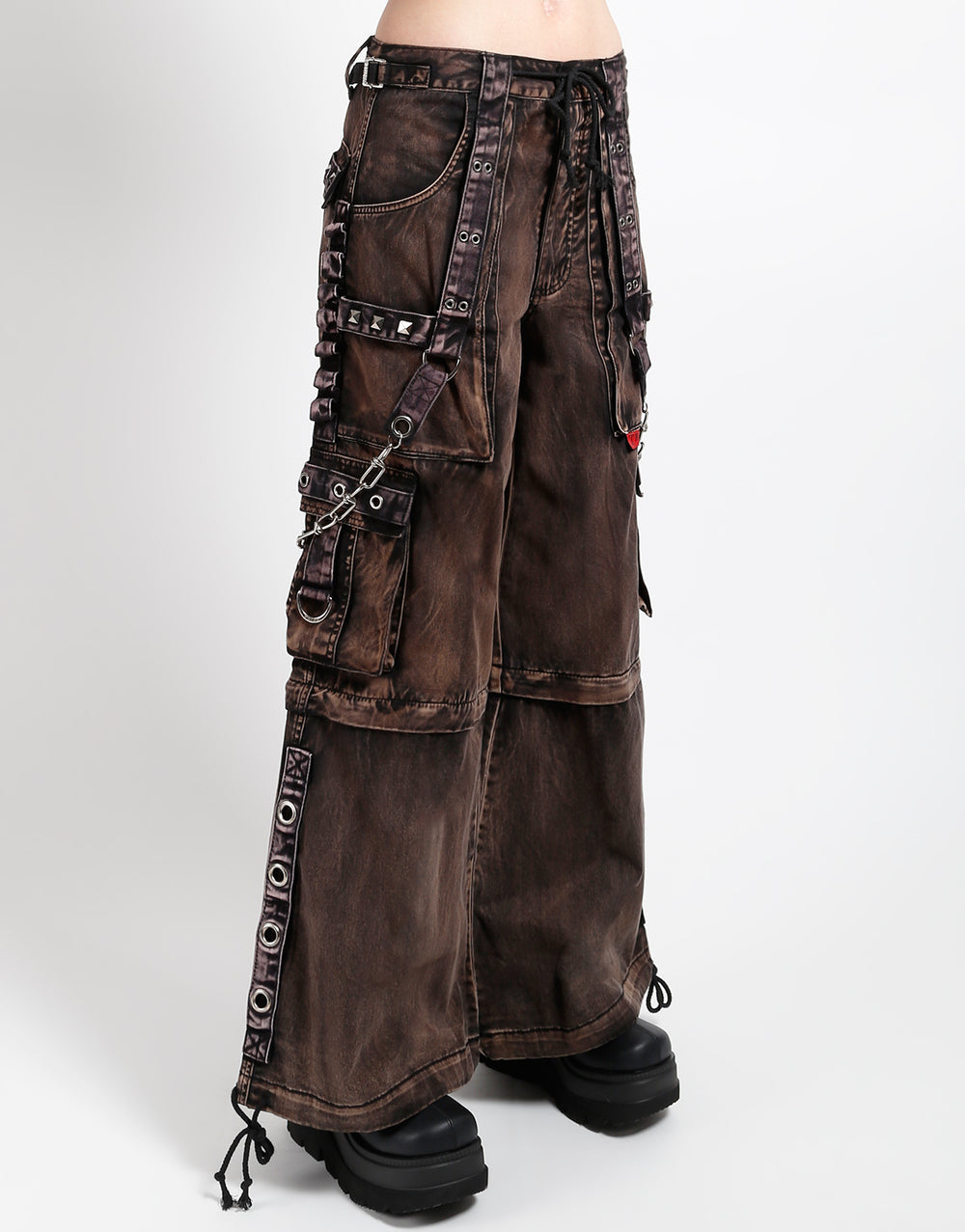 Tripp NYC Jungleland Black Steam Wash Pant
