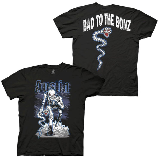 WWE Steve Austin Bad To The Bone Tee