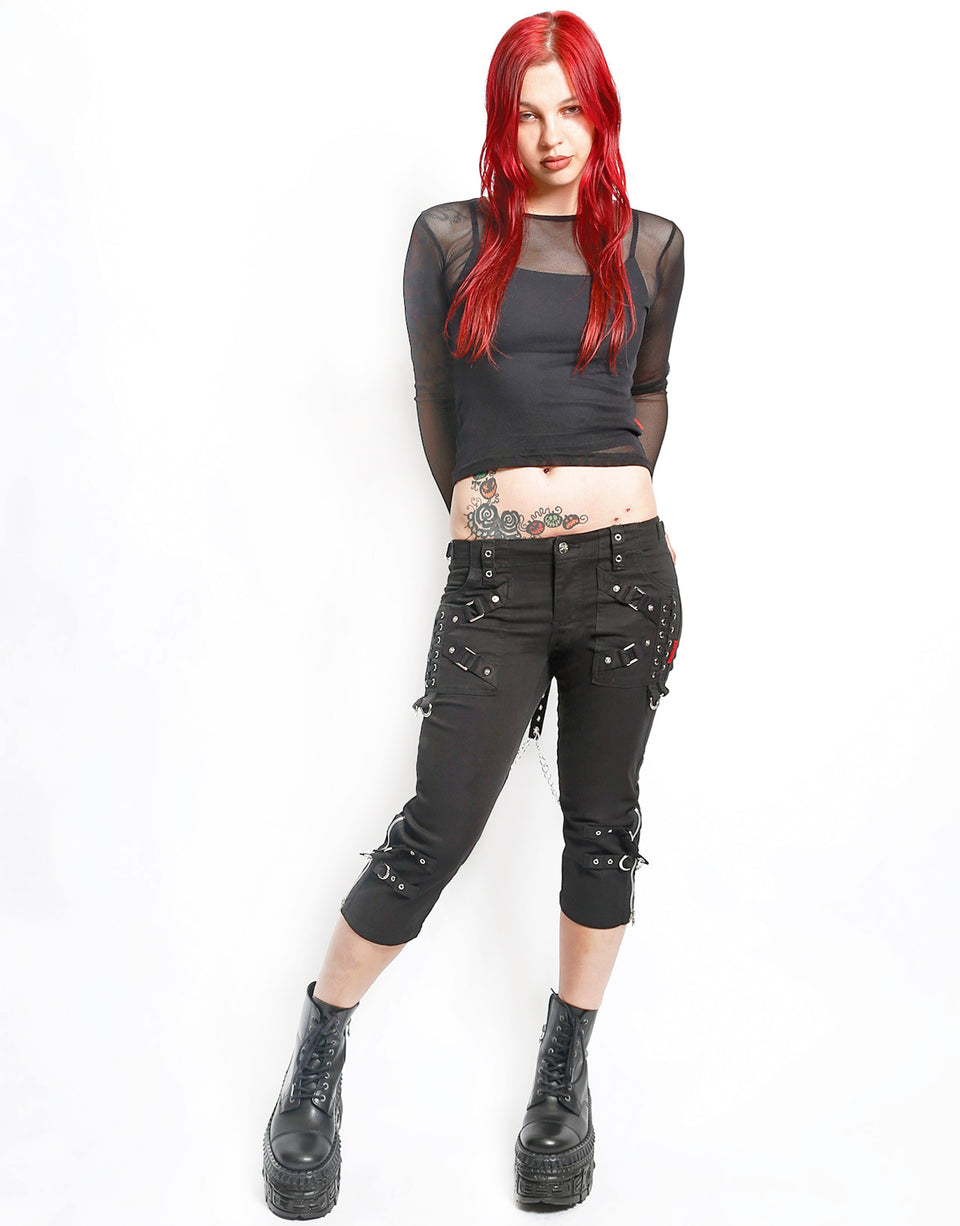 Tripp NYC Chain Strap Capri