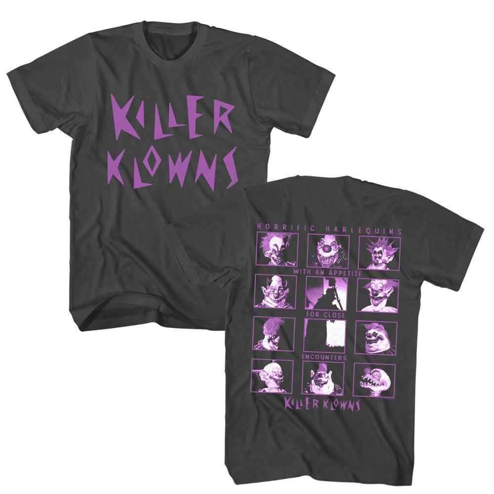 Killer Klowns Horrific Harlequins Tee