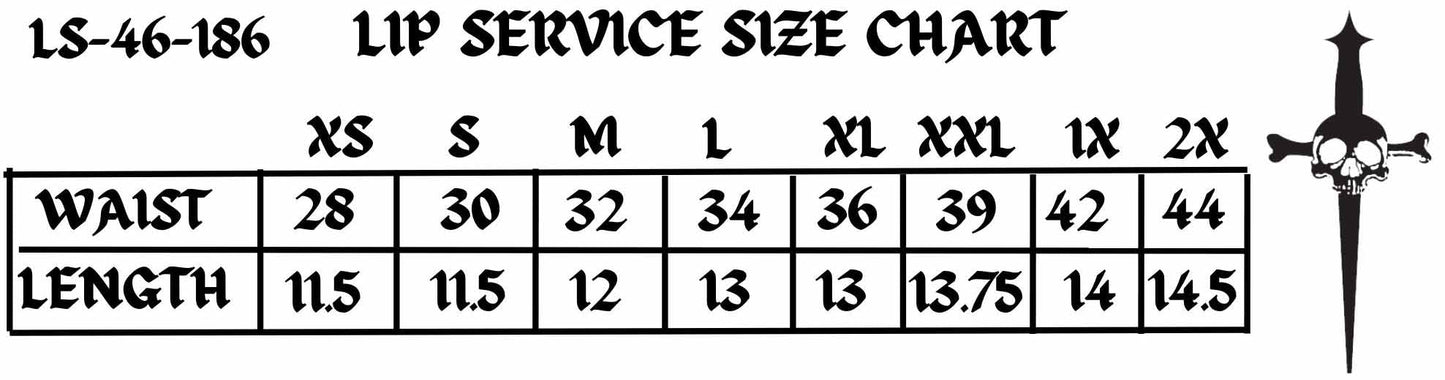 Lip Service Oil Spill Mini Skirt