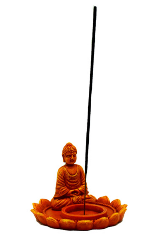 Buddha Incense + Tea Light Candle Holder