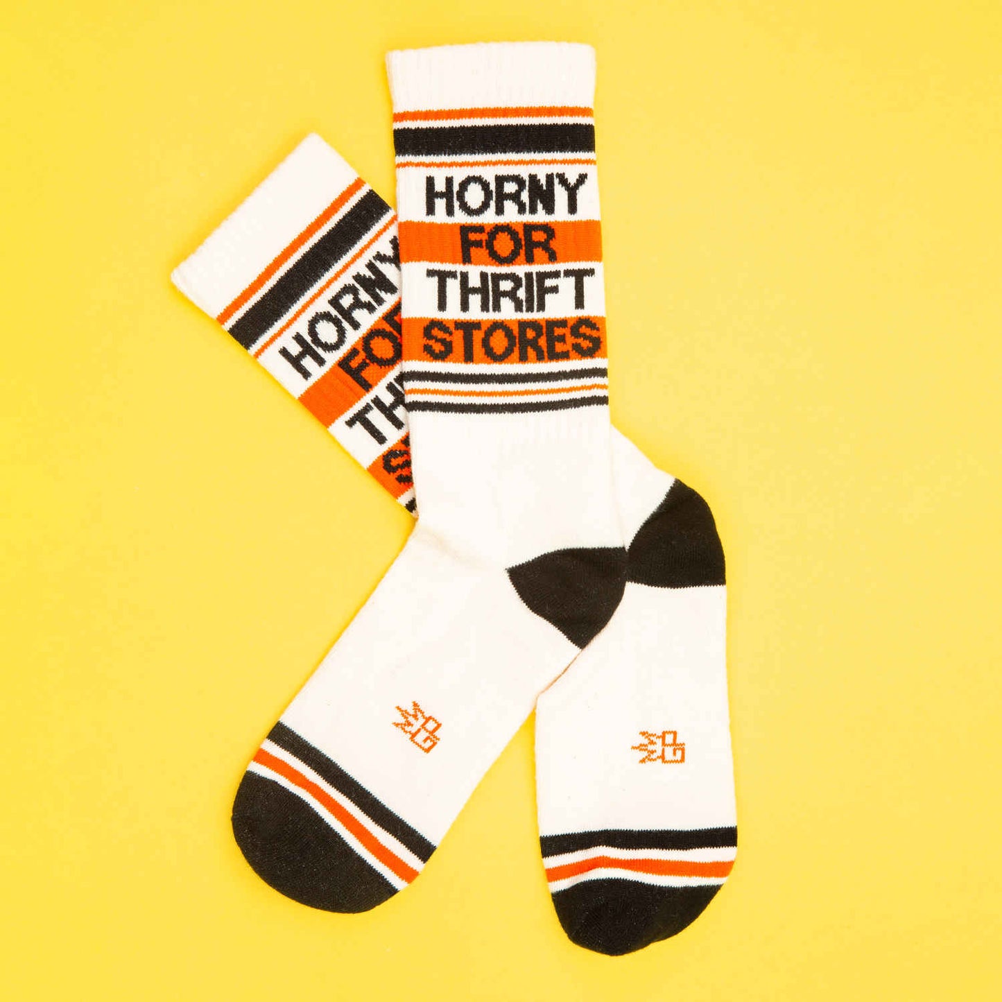 Horny for Thrift Stores Unisex Socks