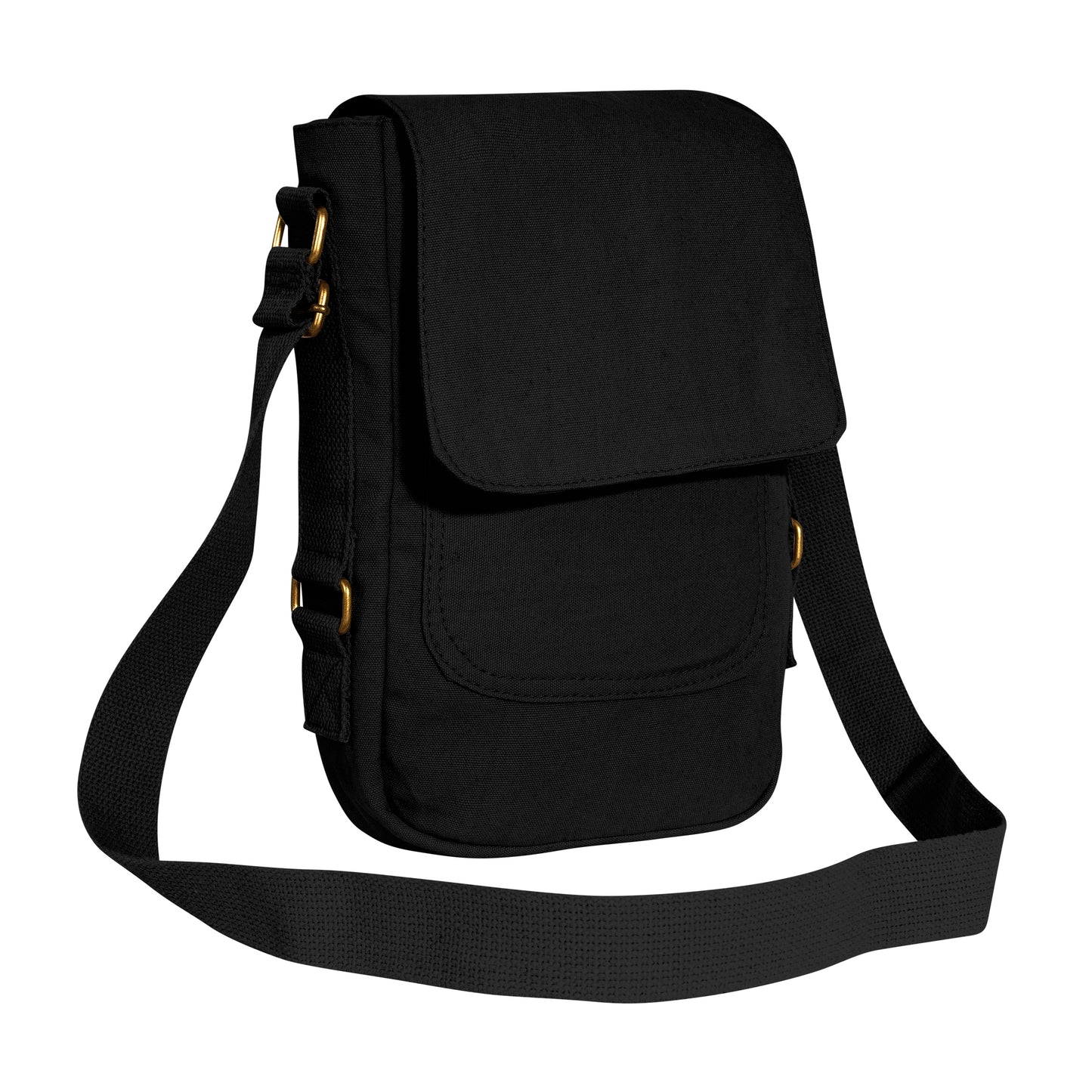 Vintage Look Canvas Tech Bag