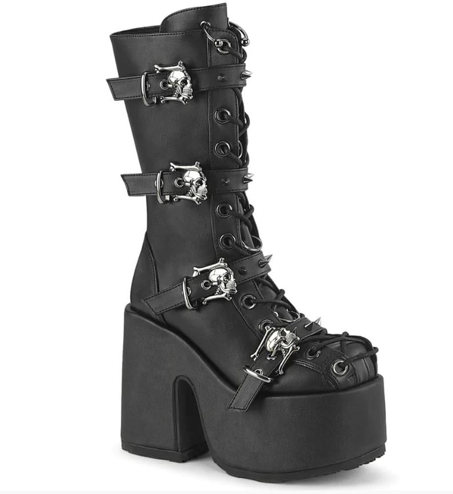 Demonia Camel-115 Platform Boots