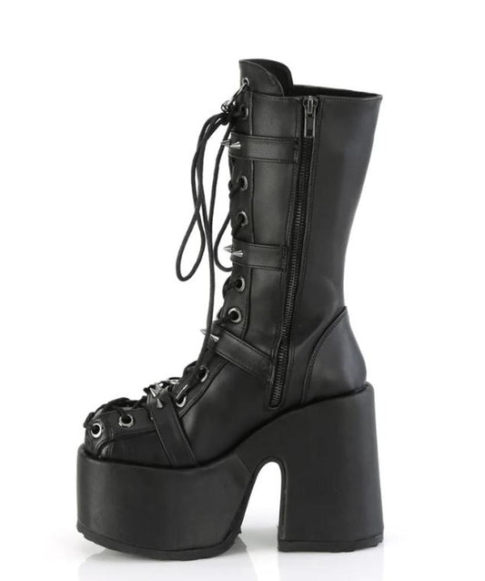 Demonia Camel-115 Platform Boots