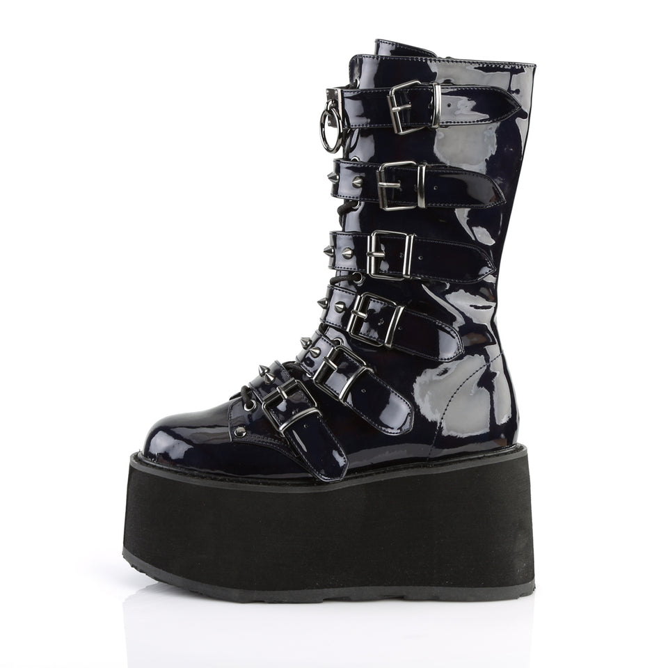 Demonia Damned-225 Hologram Boots