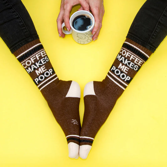 Coffee Makes Me Poop Unisex Socks