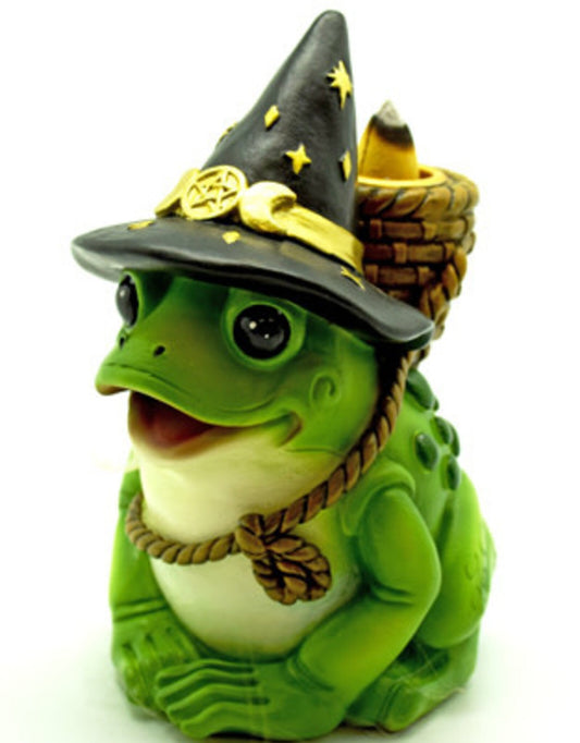 Mystical Frog Backflow Incense Burner