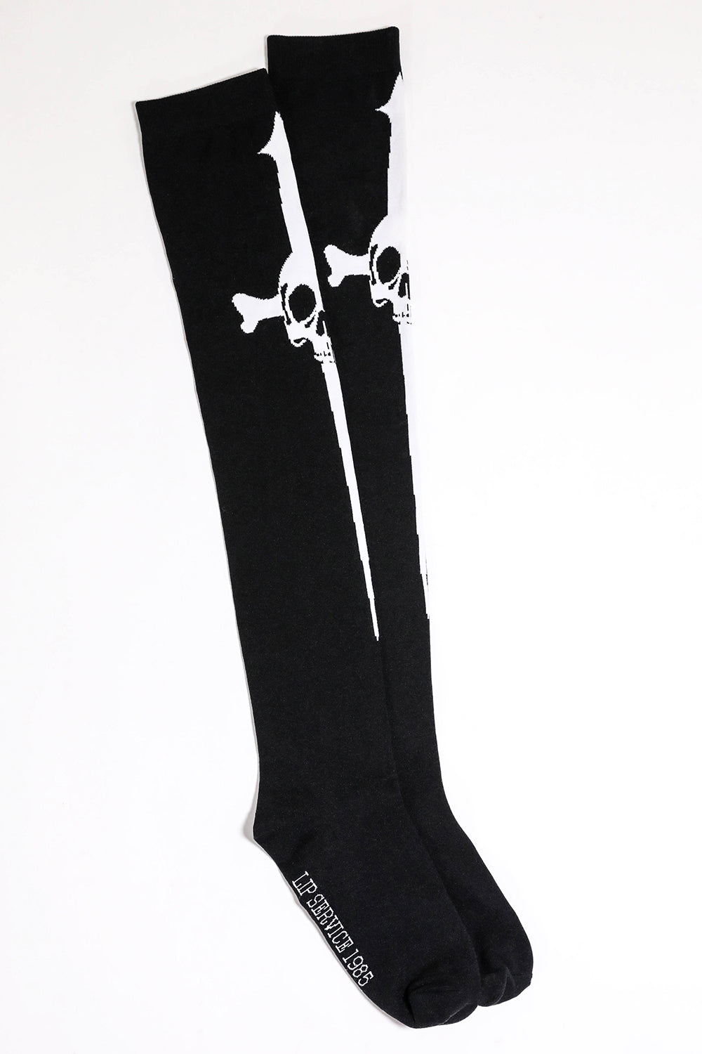 Lip Service Dagger Thigh High Socks