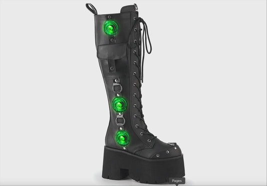 Demonia Blaze-202 Platform Boots