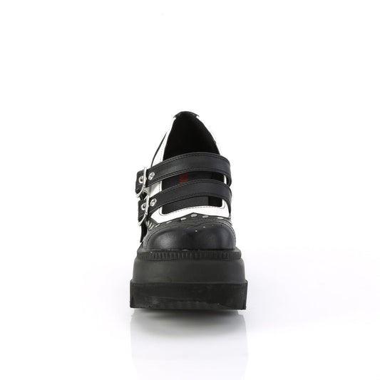 Demonia Shaker-27 Platform Mary Janes