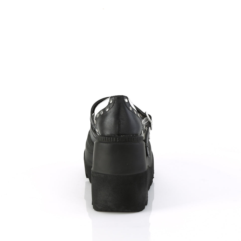 Demonia Shaker-27 Platform Mary Janes