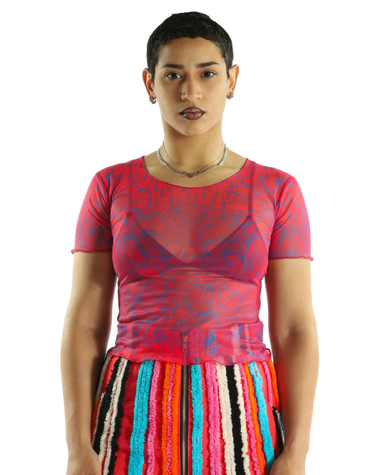 Mesh Cobra Baby Tee