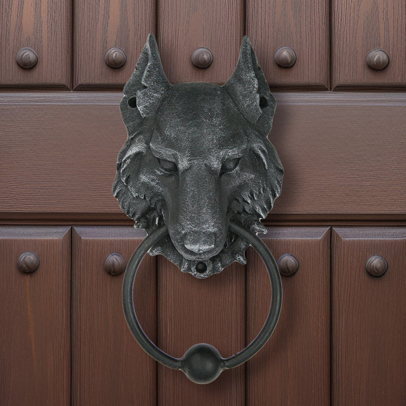 Wolf Door Knocker