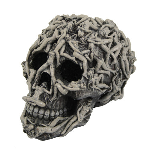 Erotic Skull Statue