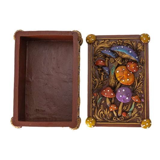 Enchanted Toadstool Tarot Storage Box