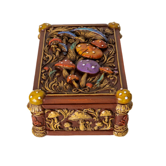 Enchanted Toadstool Tarot Storage Box