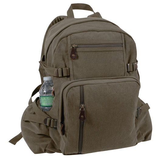 Canvas Jumbo Backpack