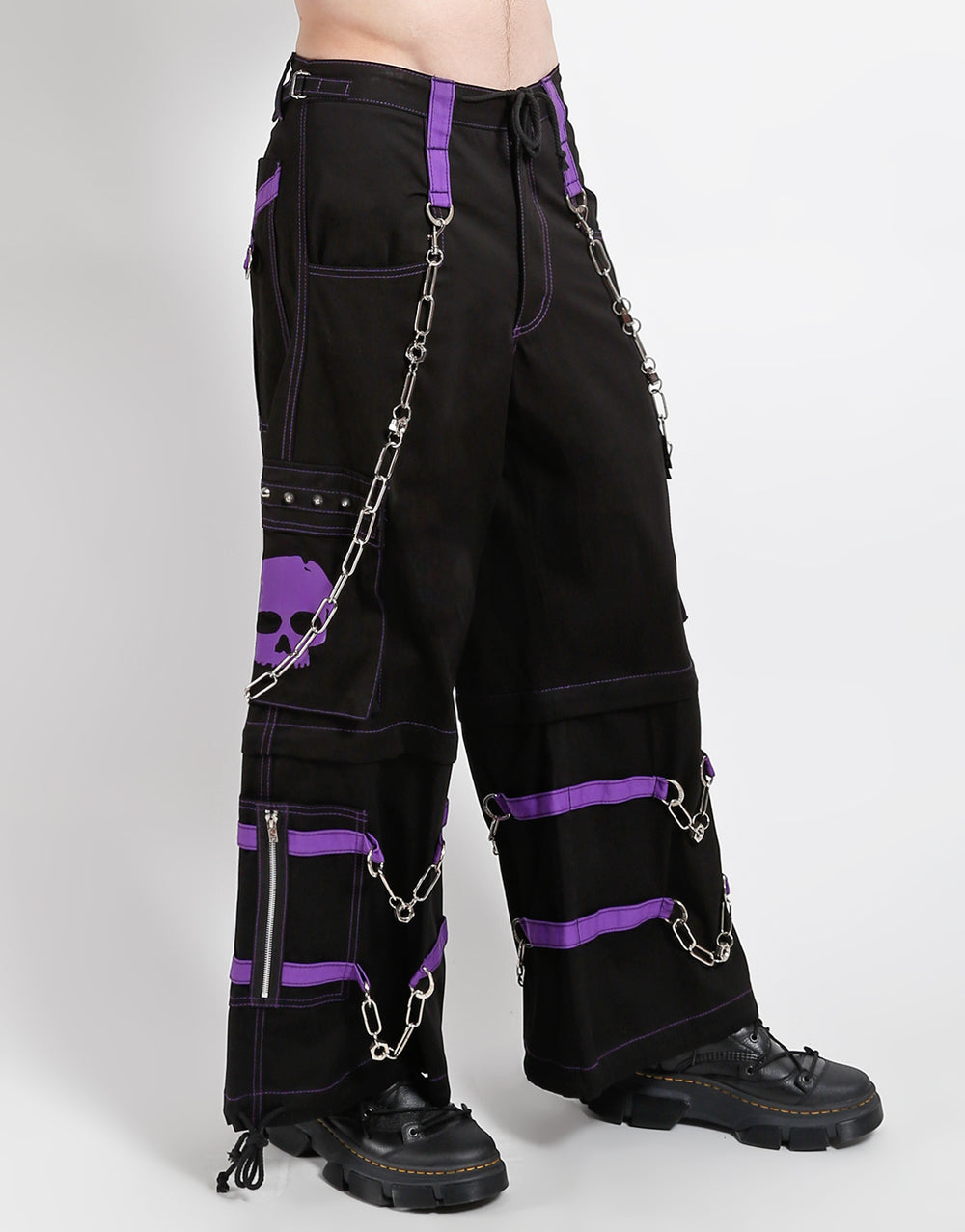 Tripp NYC Skull Zip Pant
