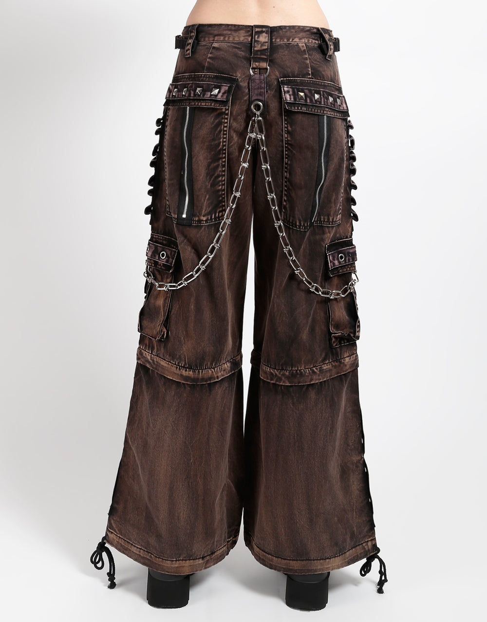 Tripp NYC Jungleland Black Steam Wash Pant