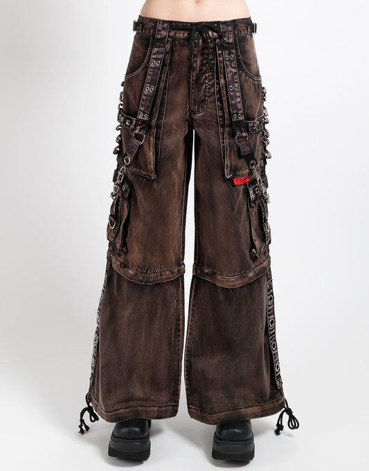 Tripp NYC Jungleland Black Steam Wash Pant
