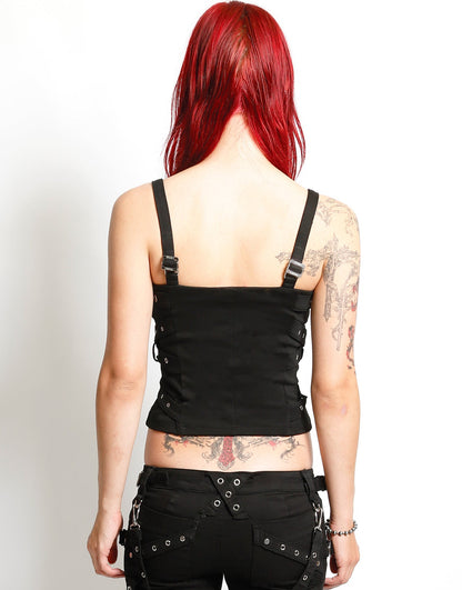 TRIPP NYC Criss Cross O-Ring Corset