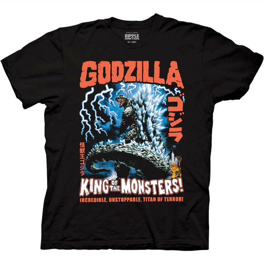 Godzilla Vintage Lightning Tee