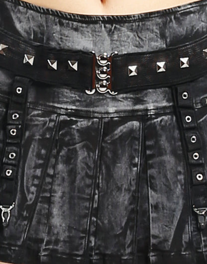 Tripp NYC Peace Pleated Skirt