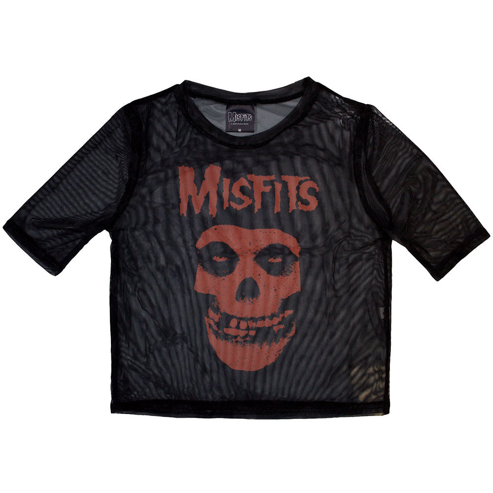 Misfits Mesh Crop Top