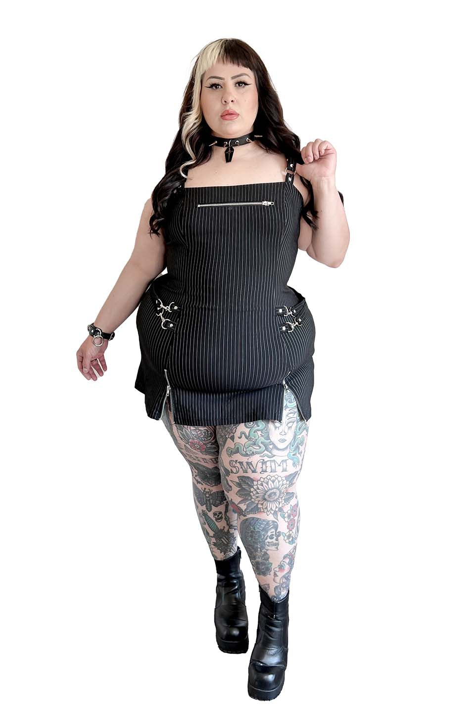 Lip Service Annette Pinstripe Dress