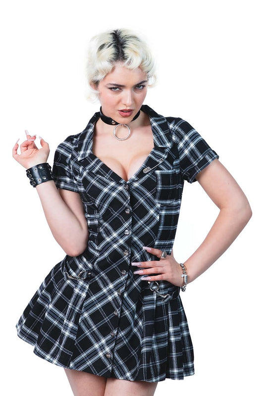 Lip Service X iGirl Plaid Sadie Dress