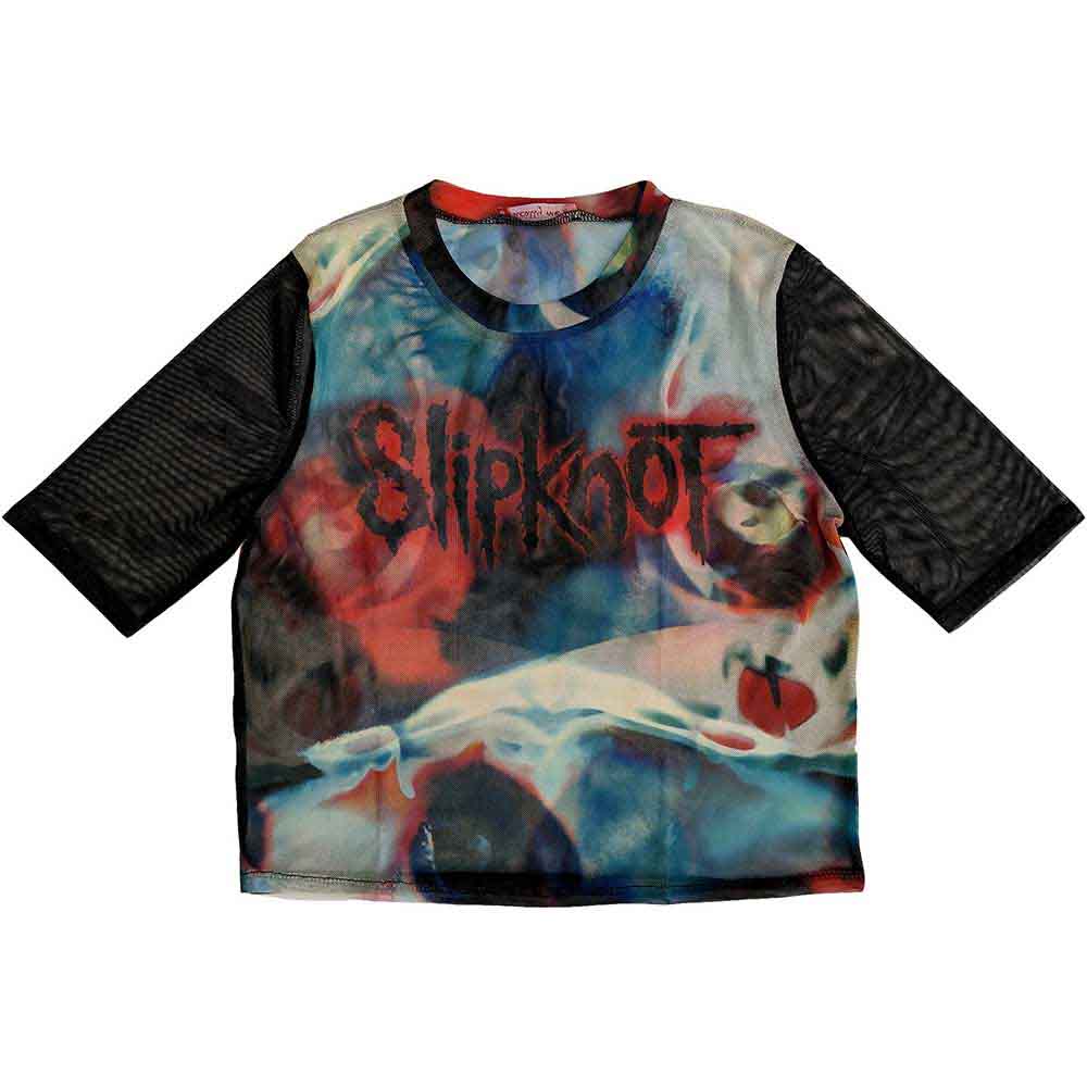Slipknot Mesh Crop Top