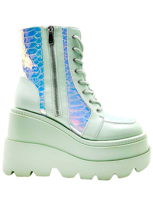 Radio Prismatic Sage Platform Boots