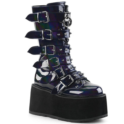 Demonia Damned-225 Hologram Boots