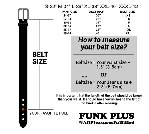 Black Leather Chain Bondage Belt