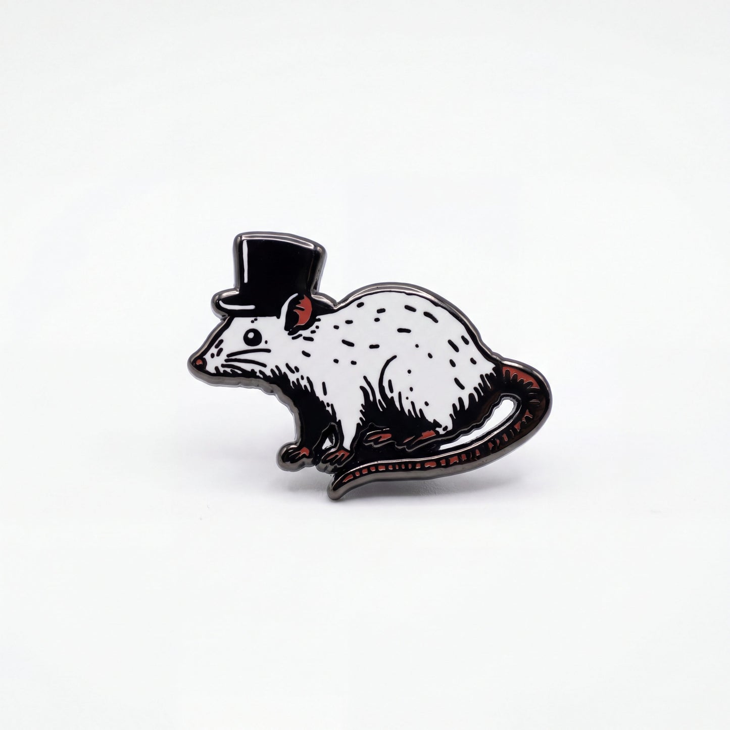 Fancy Rat Enamel Pin