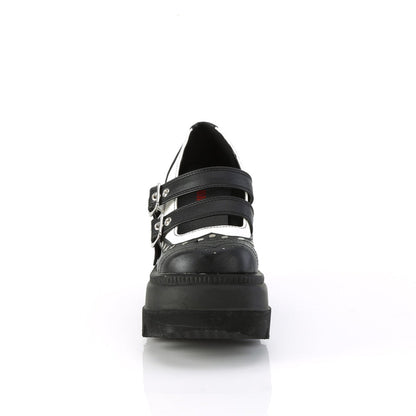 Demonia Shaker-27 Platform Mary Janes