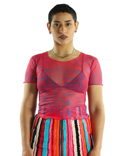 Mesh Cobra Baby Tee