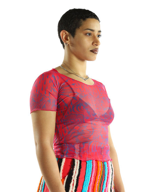 Mesh Cobra Baby Tee